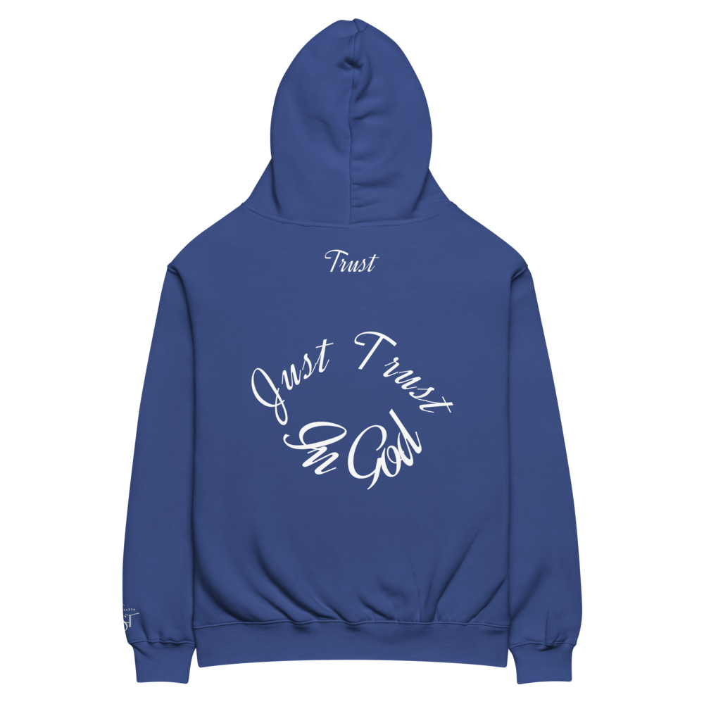 Trust clo (trust in god) oversized hoodie