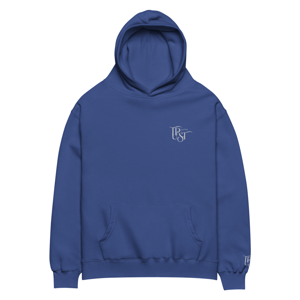Trust clo (trust in god) oversized hoodie